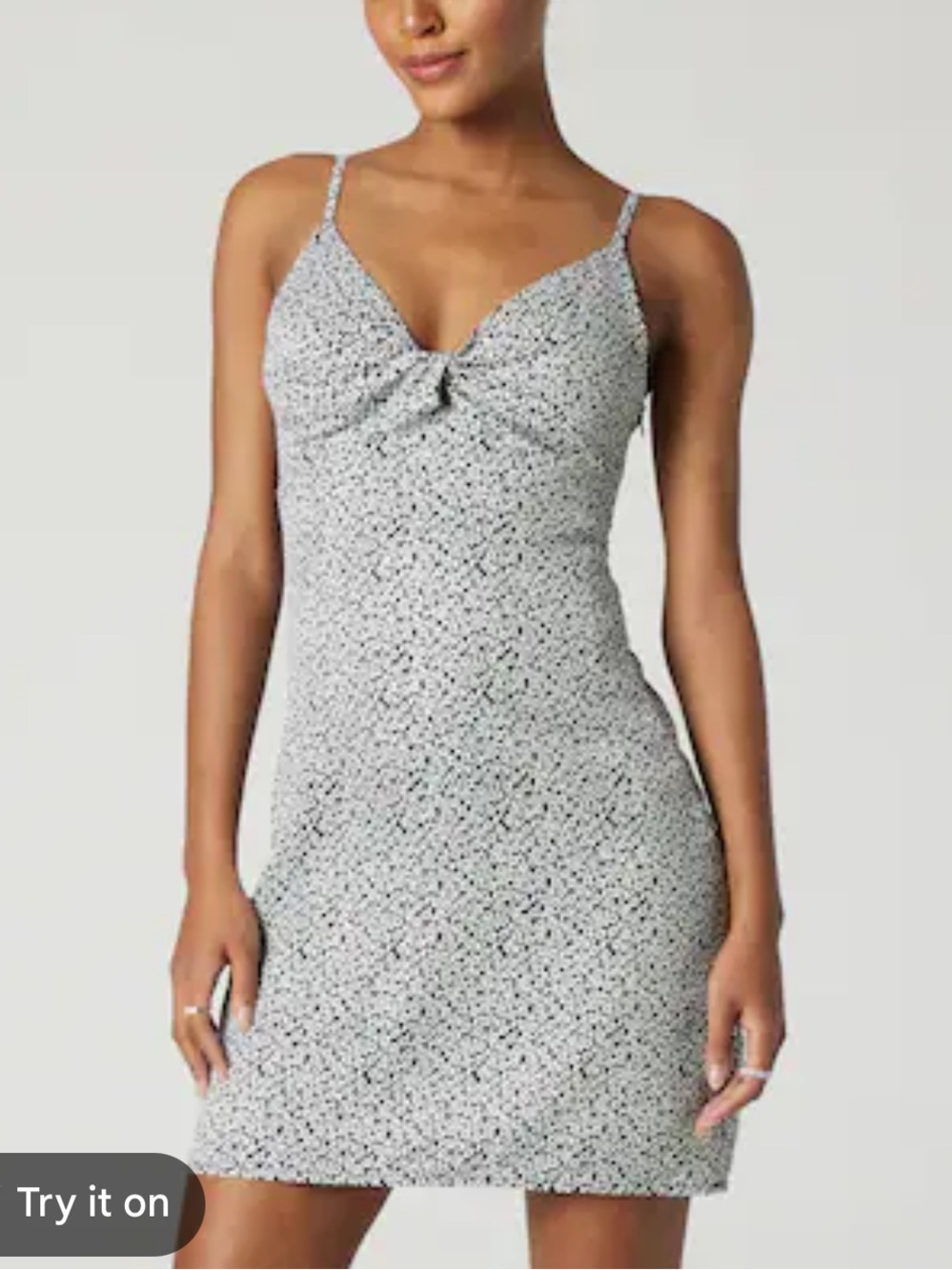 Storia Mint Green Floral Smocked Slip Dress